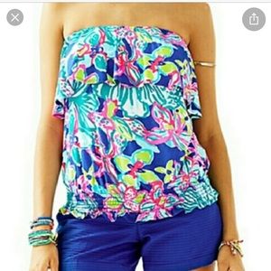 Lilly Pulitzer katelyn tube top